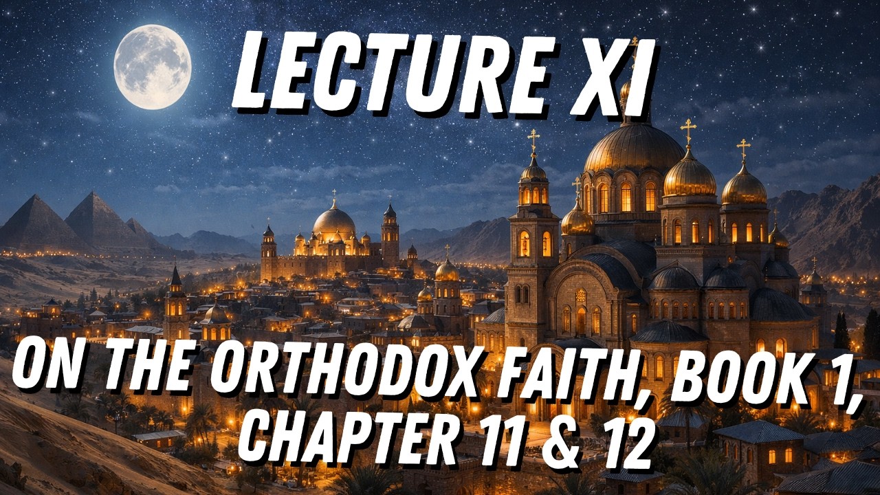 Lecture XI: Anthropomorphic Language & Re-cap On Previous Chapters