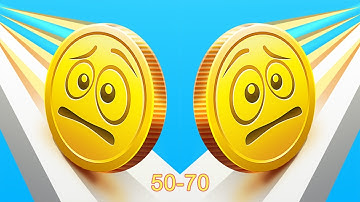 Coin Rush! Android iOS Gameplay (Level 50-70)