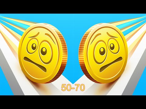 Coin Rush! Android iOS Gameplay (Level 50-70)