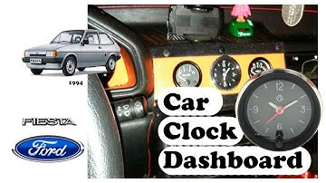 Car Dashboard Clock / Car Gauge Clock, Analog Clock For Car