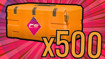 500 Fever Cases Opening (Unboxing Ruby Skeleton & AWP Printstream)