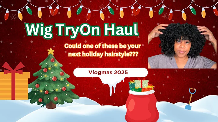Wigmas? Maybe! 👀🔥 Vlogmas Wig Try-On Haul| Vlogmas 2025 Day 2