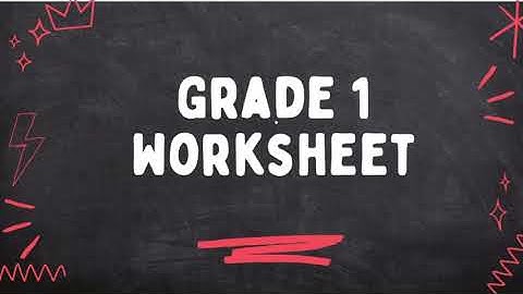 Grade 1 Worksheet-Counting Numbers! #grade1 #counting1to100 #countingnumbers #numbersystem #number