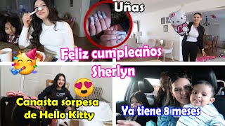 Mi niña cumplio 15 años y le decore de Hello Kitty por su cumpleaños😍