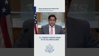 Opening Of Us Embassy Honiara Solomon Islands  February 1 2023