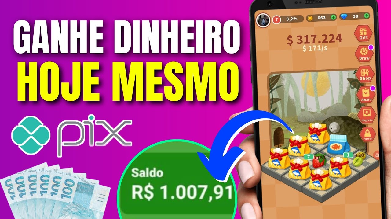 [Receba $17,00 no Pix] App de Jogos que Pagam de Verdade no Pix – Jogo para Ganhar dinheiro via Pix