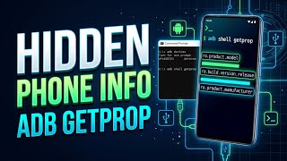 Read hidden phone information | adb shell getprop | ADB & Fastboot Commands Tutorials for Beginners