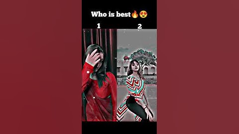 Who is best video🔥😍#xml #habibi #trending #hot_girls_status #alightmotion #song #viral #shorts