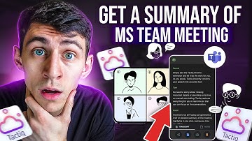 How get a summary of MS Team meeting recording!