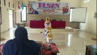 Tari Pesta Panen SD Negeri Plumbongambang 2 Gudo Jombang Saat mengikuti FLS2N 2024