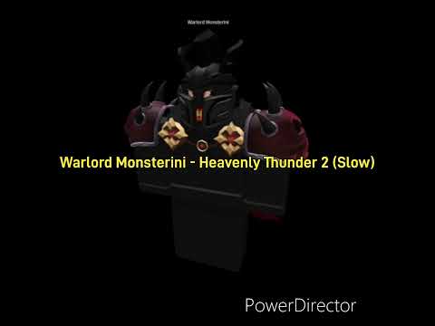 Warlord Monsterini Heavenly Thunder 2 Slow