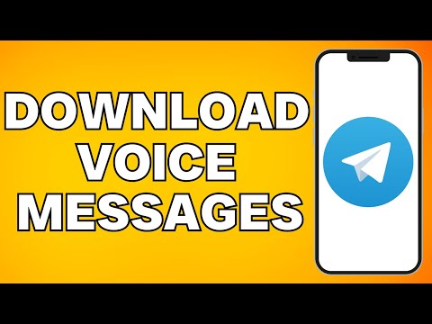 كيفية تنزيل الرسائل الصوتية من تيليجرام 2025