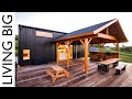 This epic tiny house  land cost a fraction of the average home and is way better