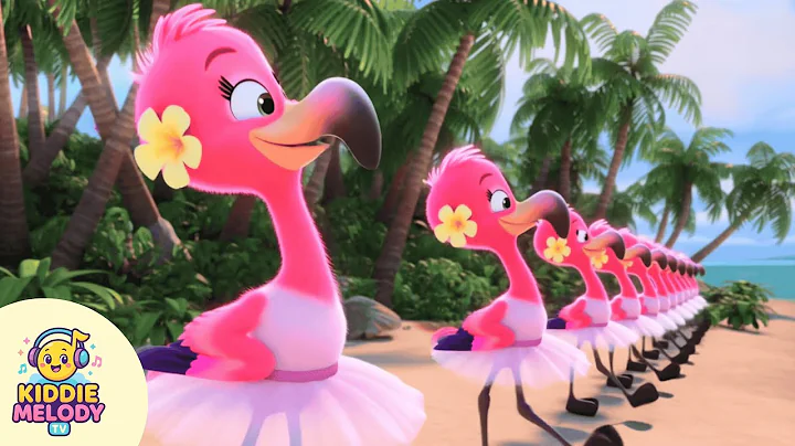 🎵 Flamingo Dance 🦩 | Fun Kids Music and Nursery Rhymes