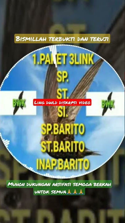 SUARA WALET 1.SET,SUDAH TERBUKTI MEMBUAHKAN HASIL👍🙏