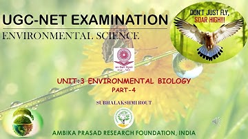 UGC NET Unit 3 Part 4, Environmental Biology, #ugcnetexam #ugc #ugc_net #ugcnetpaper1 #ugcnet