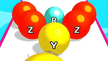 AZ Run ABC Ball Runner All Levels Gameplay Walkthrough (Android Ios) Level 579