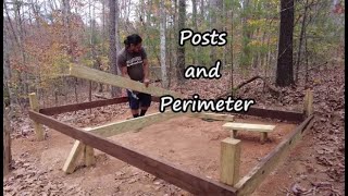 building my off grid dream: part 6 Posts and Perimeter by Allwonkyvids 191 views 5 months ago 14 minutes, 42 seconds