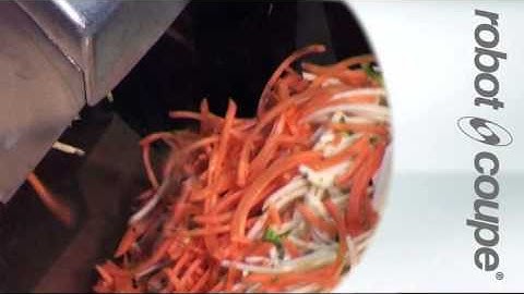Robot-Coupe CL50 Ultra Julienne of carrots