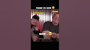 Undertaker & Kane "Now & Then"🥹💙 #shorts #wwe #undertaker #kane