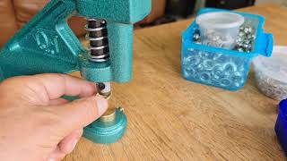 HOW TO USE EYELET PUNCH TOOL      links below