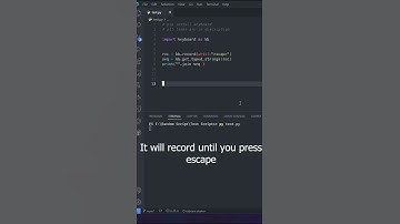 Create Simple Keylogger Using Python & keyboard Module