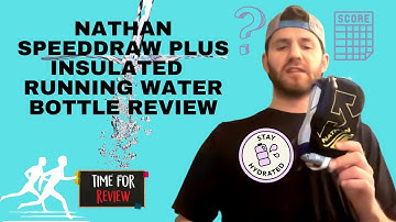 Nathan SpeedDraw Plus Handheld Flask Running Water Bottle Full Review