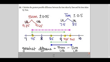 TKMaths O Level Maths Limits of accuracy N12/12/Q13 (UPPER AND LOWER BOUND)