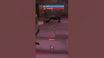 hit her with a ninja on junkrat #overwatch2 #overwatch #junkrat #ana