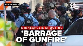 2 killed, 3 officers injured in Minneapolis mass shooting; witness describes chaotic scene