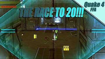 Quake 4 Multiplayer Deathmatch.  First to 20 Frags!!!!