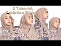 5 Tutorial Pashmina Plisket Kondangan