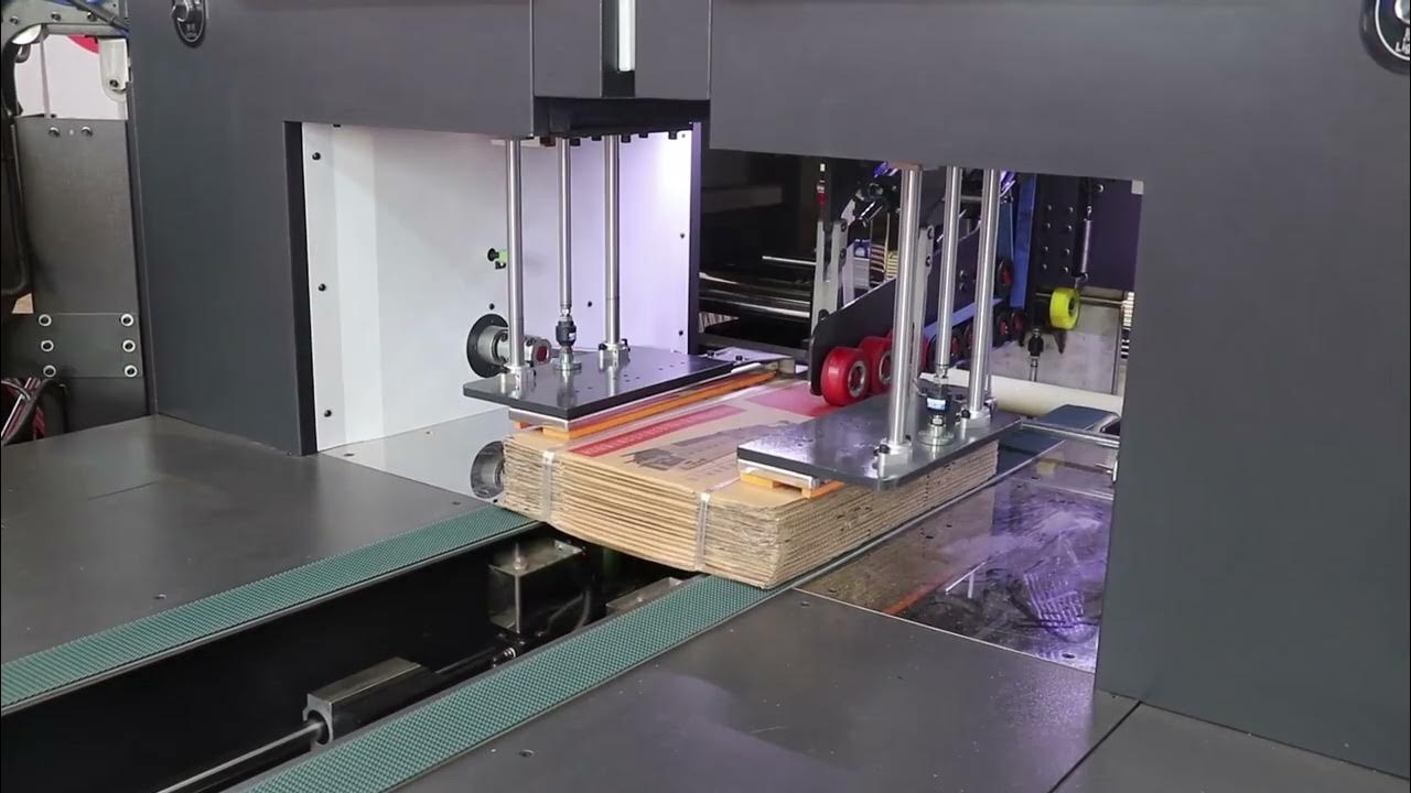 Automatic Carton Box Strapping Machine YouTube