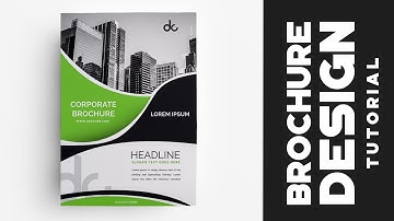 How to design brochure in photoshop cs6 Green Professional Corporate Brochure HD