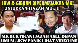 Download Lagu PEMBUKTIAN IJAZAH HAKIM HARI INI.!! FULL JKW DIPERMALUKAN, DIPAKSA TUNJUKKAN IJAZAH ASLI ⁉️ MP3