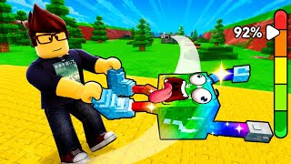 DESTRUA A LUCKY BLOCK E GANHE BRAINROT NO ROBLOX!  🤣