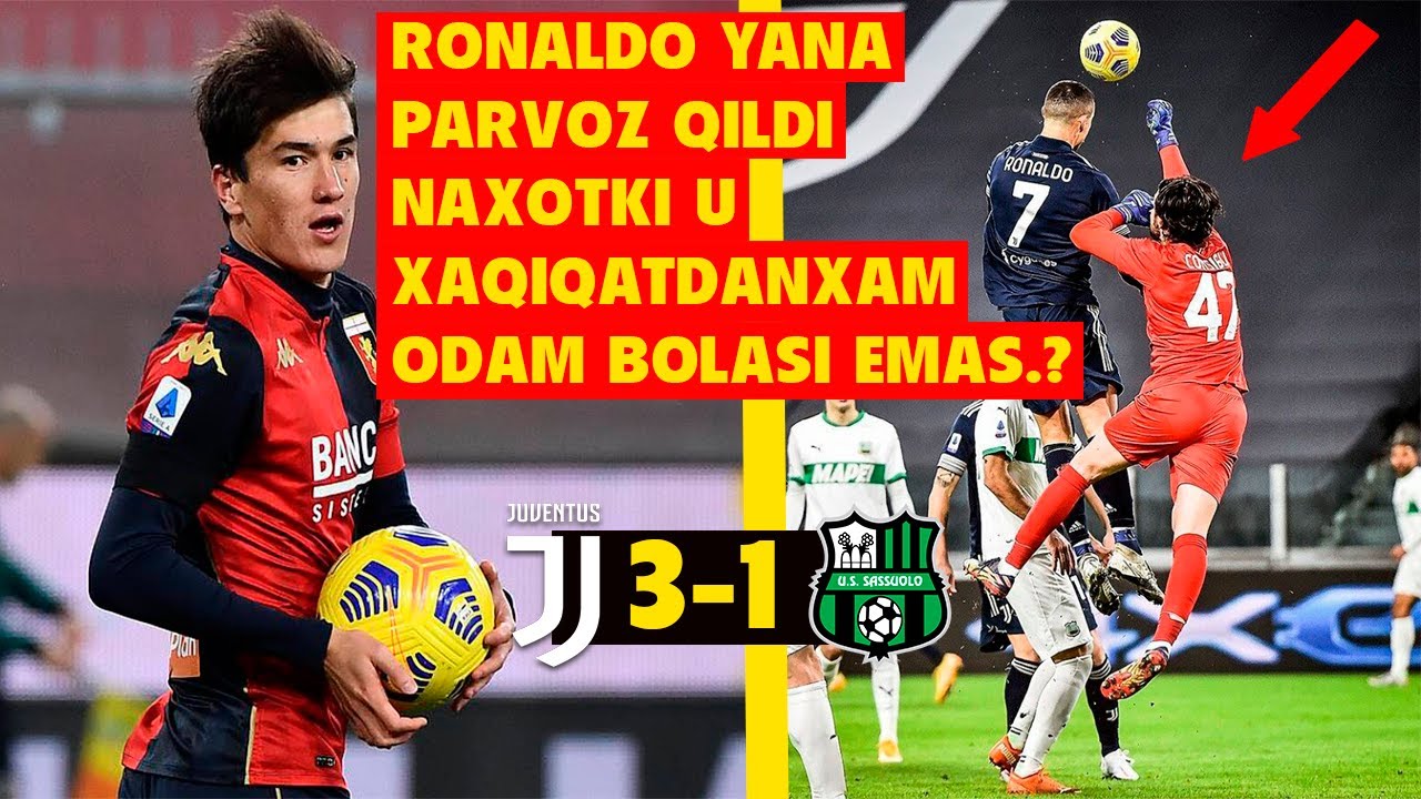 RONALDO YANA PARVOZ QILDI U XAQIQATDANXAM ODAM BOLASI EMAS!..