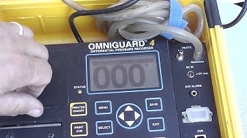 NCauctions.com Omniguard 4 Differential Pressure Recorder by Engineering Solutions