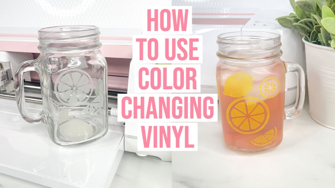 Color Changing Surfaces Vinyl Cold Beverage