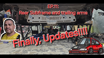 EP.11 AWD Supercharged CRX: @S1Built Delta7 Rear diff mount and Home Made Training Arms