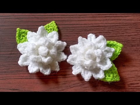 ถักดอกมะลิวันแม่-how-to-croche