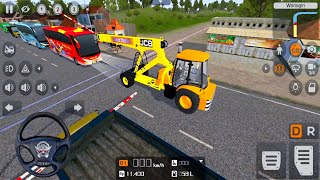 JCB Liftall Crane Driving e#2 - Bus Simulator Indonesia - Android Gameplay screenshot 1