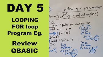 SEE Computer science || Looping || FOR loop in QBASIC || Day 5 || Readersnepal