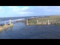 &quot;Land unter&quot; auf der Hallig Langeneß (27.12.2016)