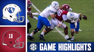 Eastern Illinois Panthers At No. 10 Alabama Crimson Tide Game Highlights 2025 Sec Football
