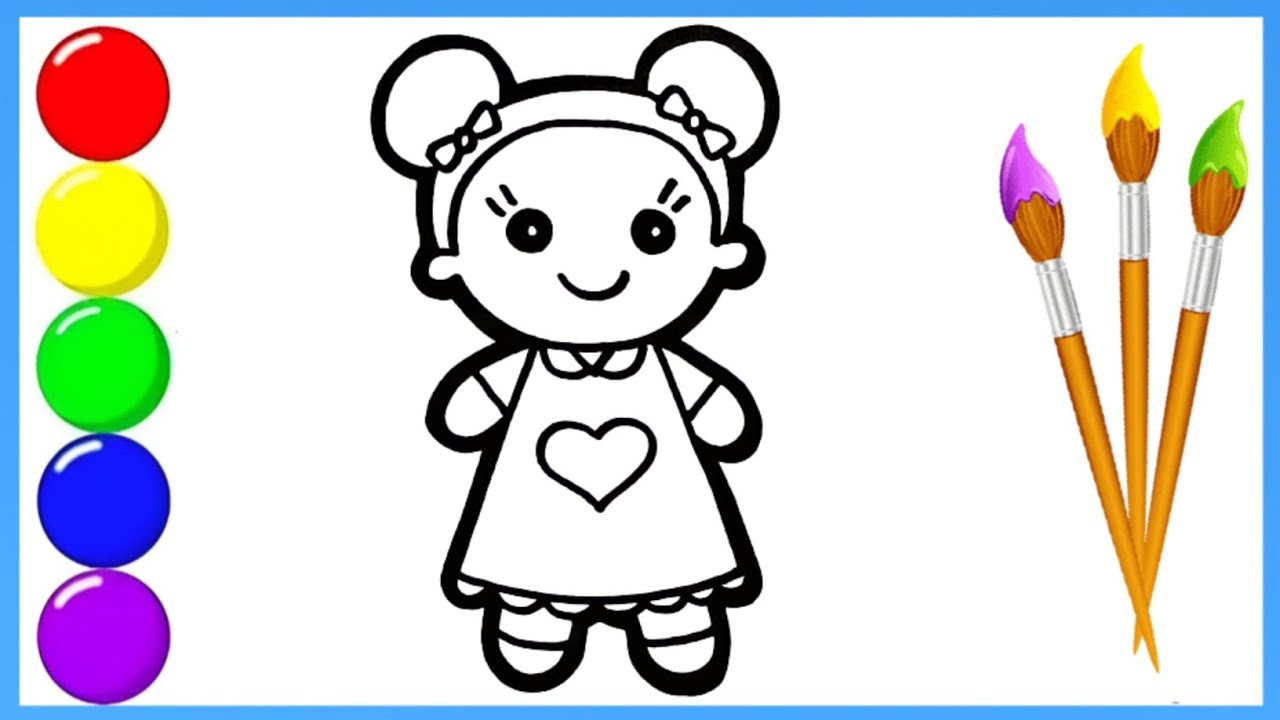 Kids Coloring Pages Vector Art, Icons, and Graphics for Free Download