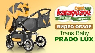 Универсальная коляска трансформер Prado Lux Trans Baby ( Прадо люкс)