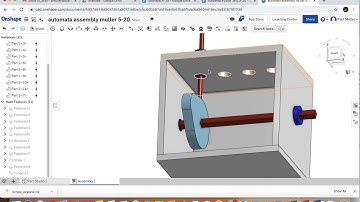 automata crank cam mate follower onshape