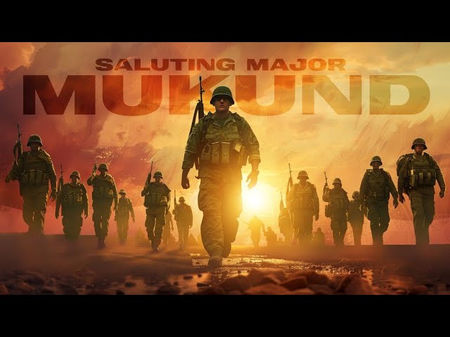 Saluting Major Mukund | #AMARAN | Kamal Haasan |Sivakarthikeyan | Rajkumar| GV Prakash |R. Mahendran class=