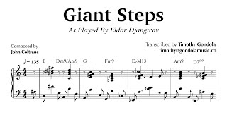 Eldar Djangirov Plays Giant Steps